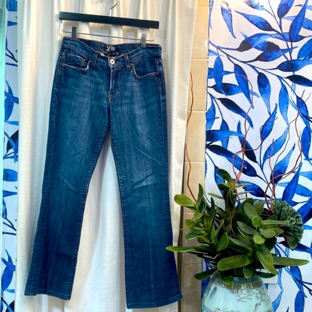 Women’s Lucky Brand by Gene Montesano Blue Jeans Size 2 Inseam 26